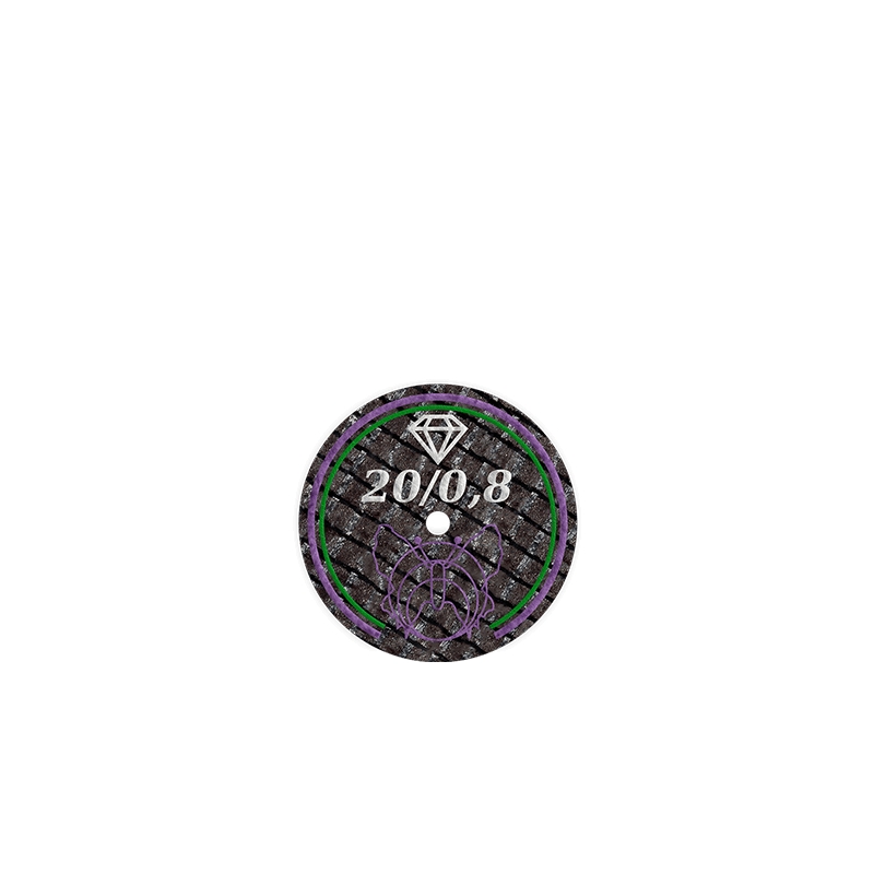 Diamant-Trennscheibe für Keramik & Zirkon Ø 20/0,80 mm