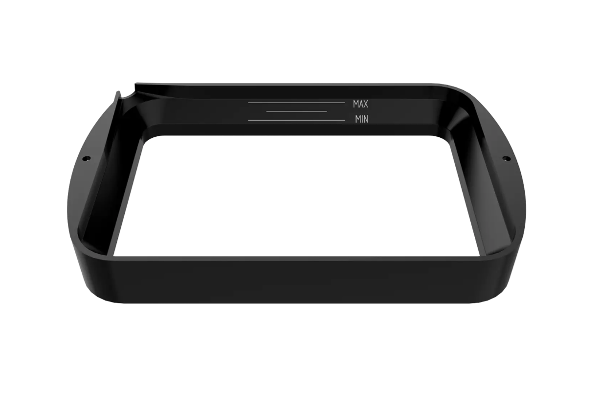 HyperClear Resin Tank für AccuFab-CEL – hochtransparenter Harzbehälter für extrem präzise dentale 3D-Drucke.