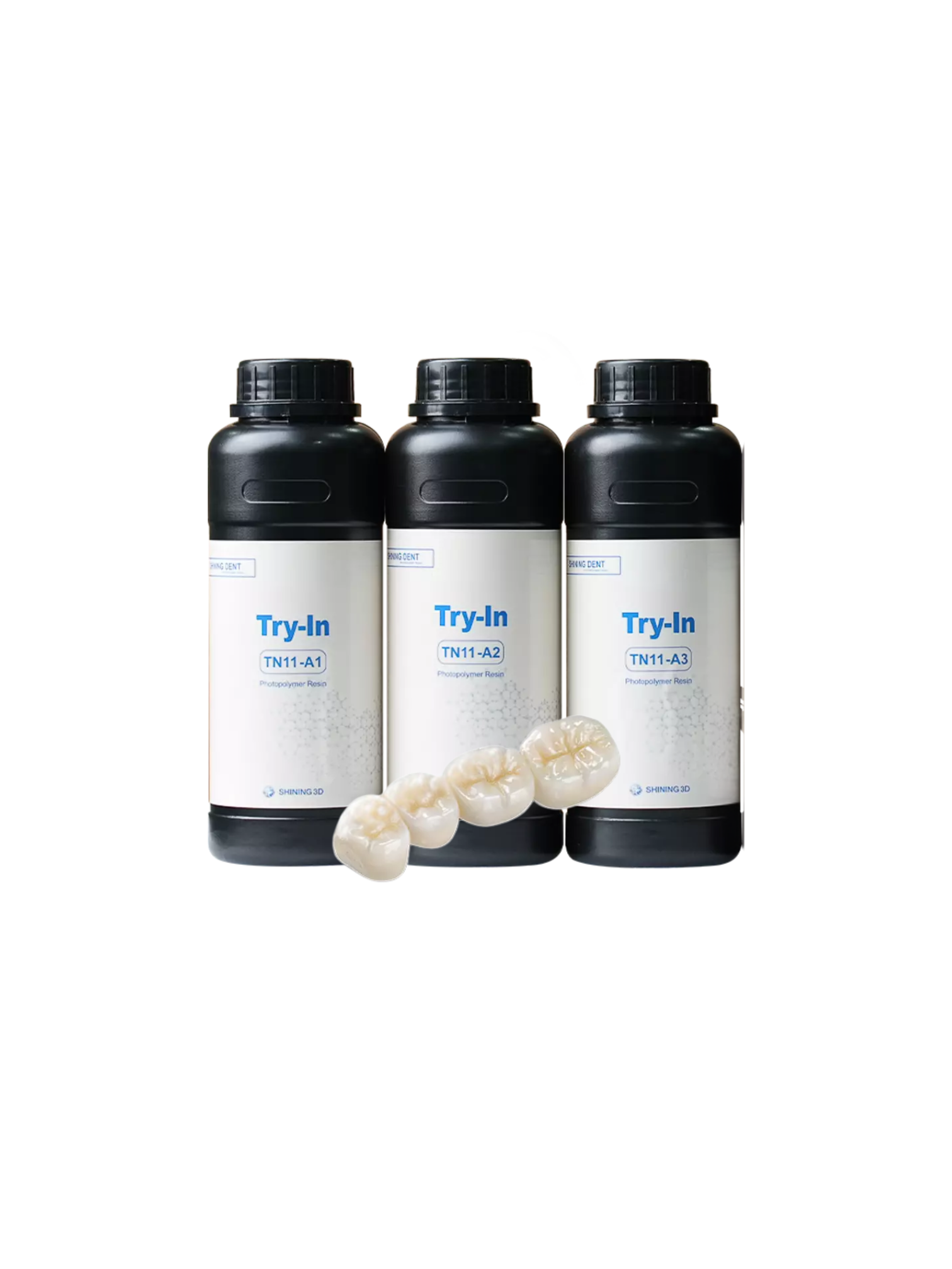 Dental Try-In Resin TN11 A1 0,5 kg SHINING 3D Resin