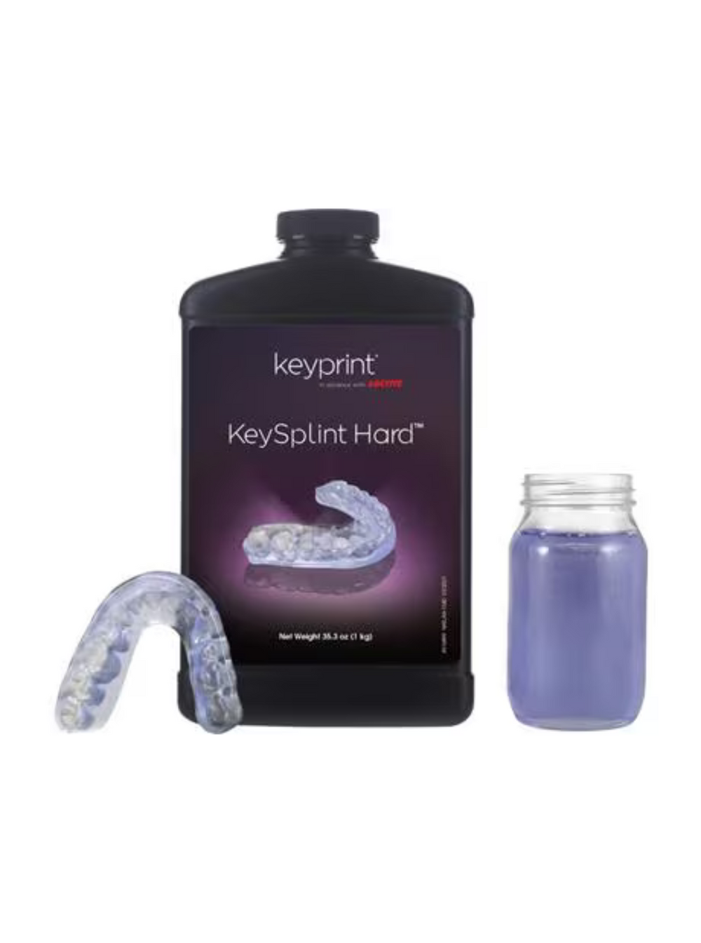 KeySplint Hard – Light Violet, Translucent 1 kg | KeyPrint by Keystone ...