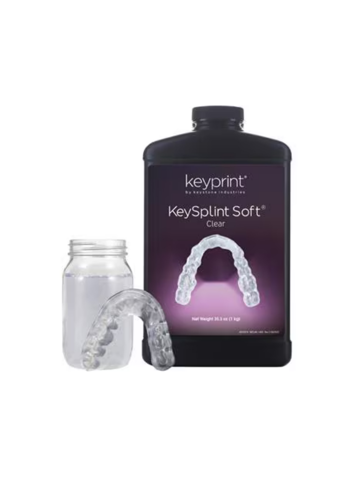 KeySplint Soft – Light Violet, Translucent 1 kg | KeyPrint by Keystone ...