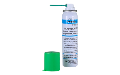 Okklusionsspray – grün (YETI Dental), 75 ml