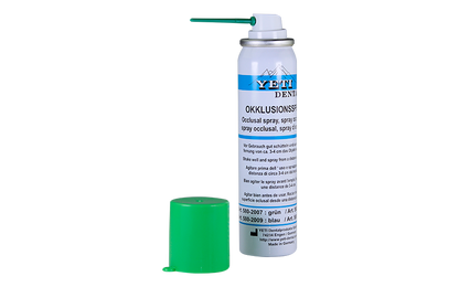 Okklusionsspray – grün (YETI Dental), 75 ml