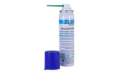 Okklusionsspray – blau (YETI Dental), 75 ml