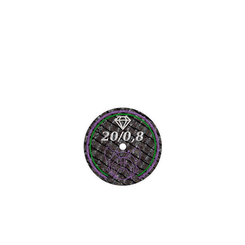 Diamant-Trennscheibe für Keramik & Zirkon Ø 20/0,80 mm