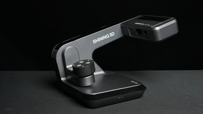 Shining 3D AutoScan DS‑EX Pro H Dentalscanner in moderner schwarzer Ausführung