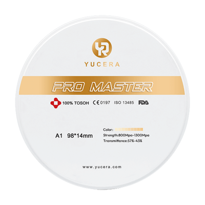 Yucera Pro Master Multilayer Zirconia