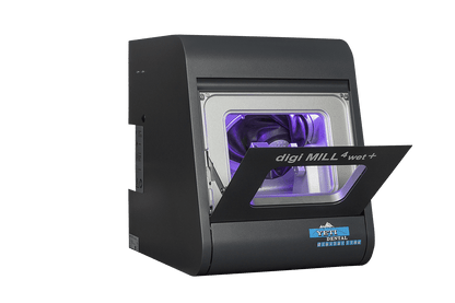 digi MILL4 wet+ – 4‑Achs Nassschleif‑Fräsmaschine (Block)