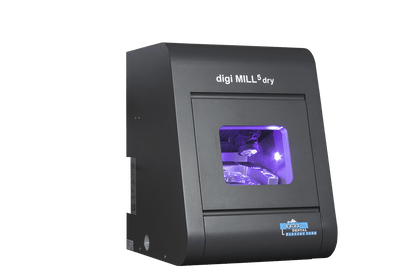 Digi Mill 5 Dry – 5‑Achs‑Fräsmaschine (Discs Ø98,5, 16 Tools)