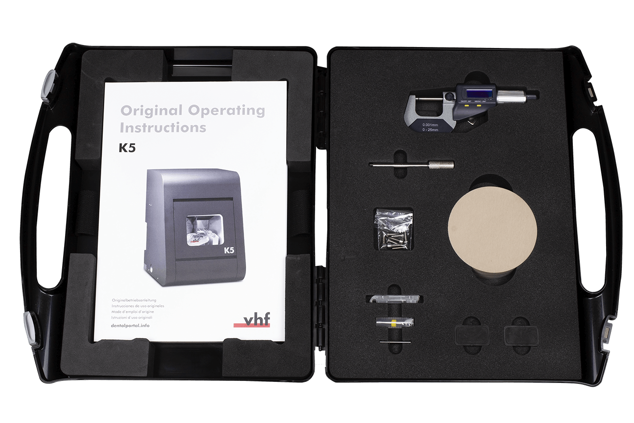 Digi Mill 5 Dry – 5‑Achs‑Fräsmaschine (Discs Ø98,5, 16 Tools)