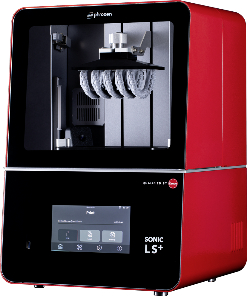 Phrozen Sonic LS+ Dental 3D-Drucker Qualified by Dreve