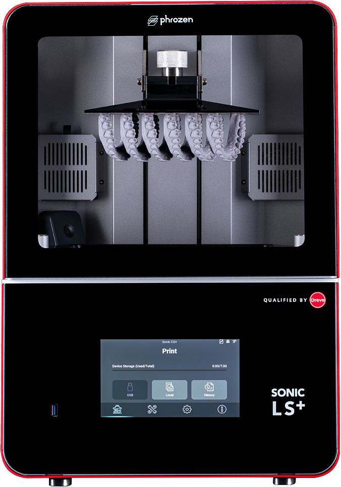 Phrozen Sonic LS+ Workflow für Dental 3D-Druck im Dentallabor